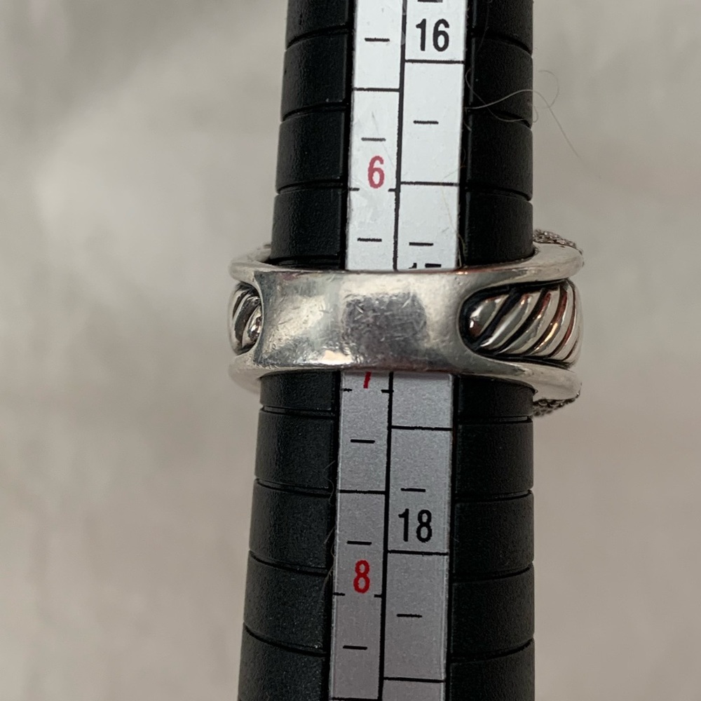 EUC - David Yurman Prasiolite and Diamond Ring - Picture 16 of 16